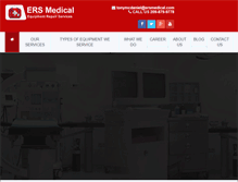 Tablet Screenshot of ersmedical.com